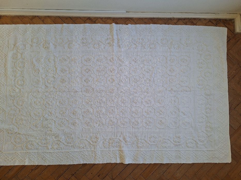 Tapete com padrão em relevo