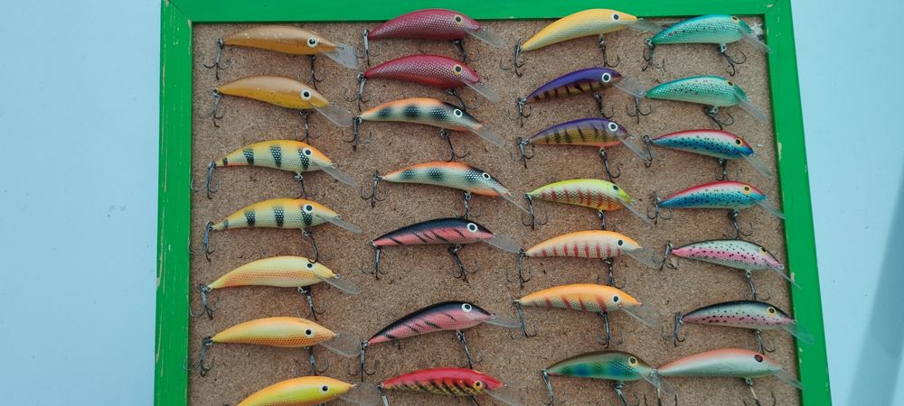 Woblery trociowo- szczupakowe 6-7,5 cm rękodzieła