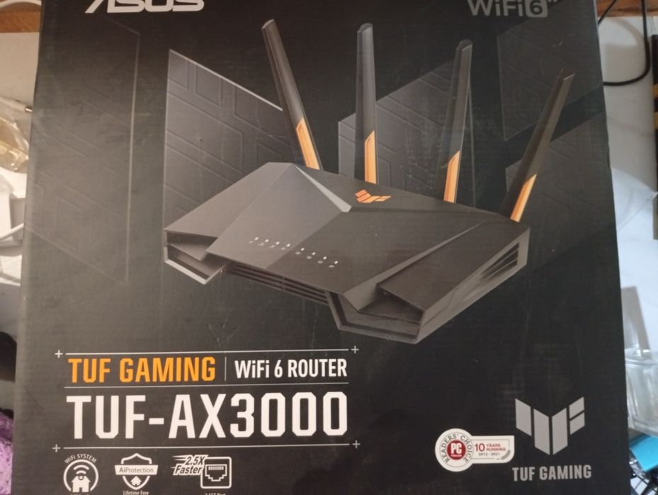 Роутер asus tuf gaming ax3000