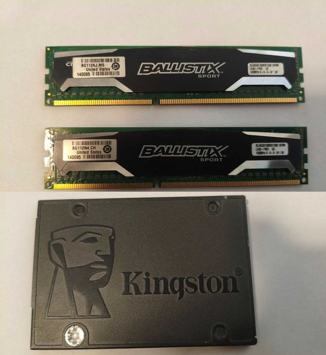 Компьютер FX 6300 RAM 8Gb SSD 240GB Hdd 500Gb Radeon HD 7770