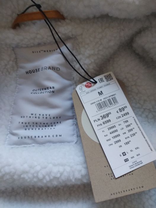 House winter edition nowa kurtka gruba M