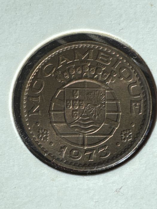 Moeda 50 cent 1973 FDC Moçambique