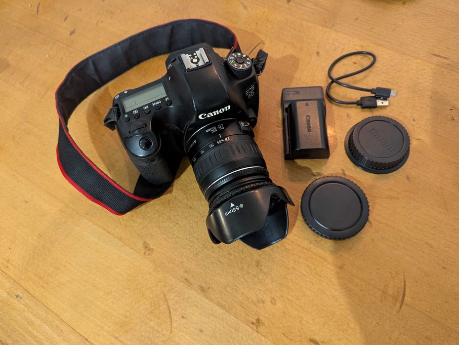 Canon EOS 6D plus obiektyw 28-105
