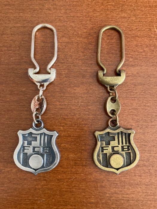 Porta-chaves antigos do F. C. Barcelona