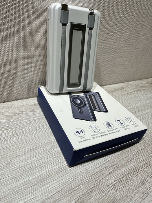 Магнітний Павербанк на Айфон 10000 mAh MagSafe, PD 22.5W, 15W Wireless