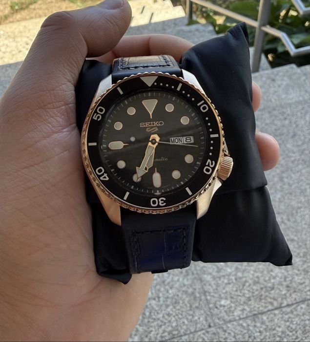 Seiko 5 Sports Rose Gold