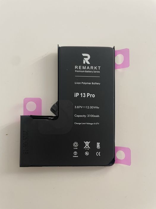 iPhone 13 Pro bateria bez komunikatu z możliwością przypisania