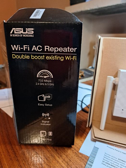 Sprzedam  repeater wi-fi Asus AC-51
