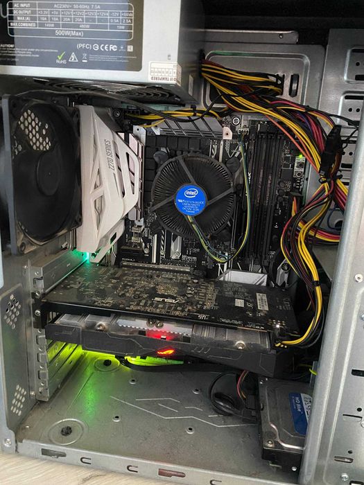 Ігровий ПК. I5 7400, RX 470, 8GB DDR4, 1TB SSD+HDD