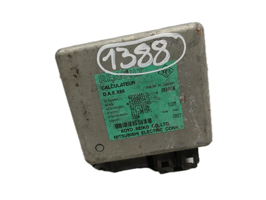 Centralina airbag RENAULT Clio II (BB0/1/2_, CB0/1/2_)