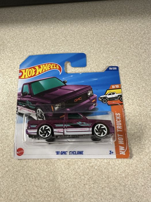 Hot wheels 91 GMC Syclone 2025