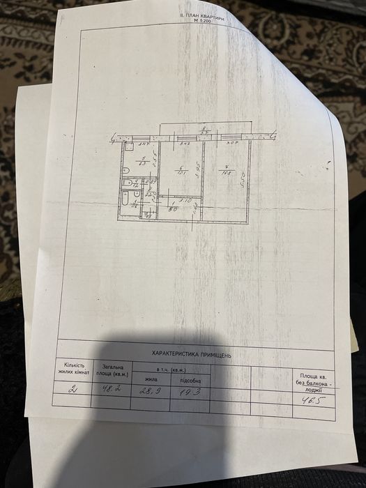 Прода. 2-х комнатную квартиру в центре города 5 этаж прямая