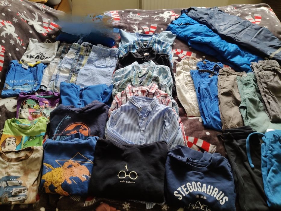Paka dla chłopaka 122-128 kurtki