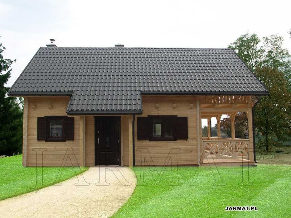 Dom z Drewna Całoroczny Model D31 JARMAT.PL