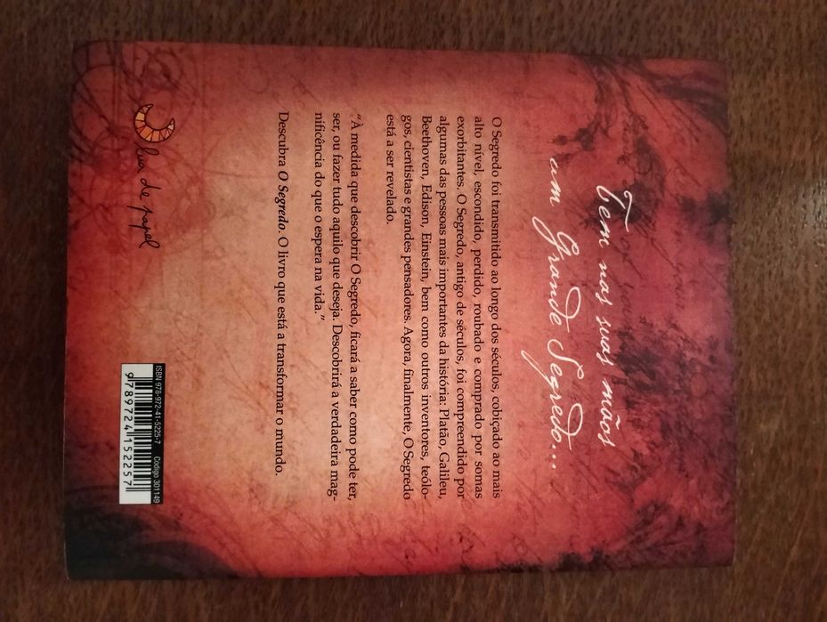 The Secret - O Segredo
de Rhonda Byrne