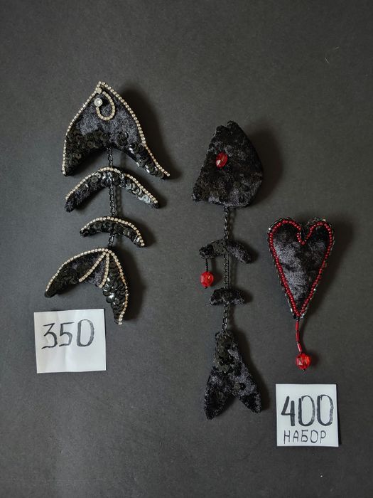 Броши ручной работы