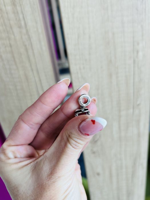 Srebrna zawieszka serce srebro Charms na bransoletke zawieszka wisior