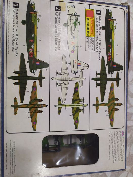 Modelismo 1/72 Matchbox WellingtonMk.X