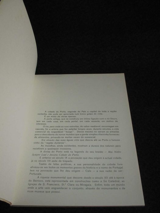 Livro Porto e seu Distrito Correia de Magalhães Educação Nacional