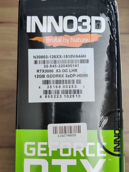 Inno3D GeForce RTX 3080 X3 OC 12GB LHR