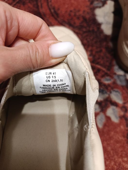 Мокасини(кросівки) H&M 41р, 26см в прекрасному стані