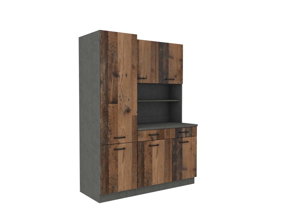 Kredens MARIA Meble do Kuchni biały 150cm