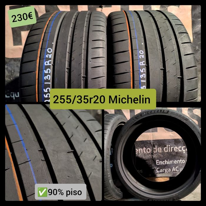 Pneus 255/35r20 265/35r20 semi novos
