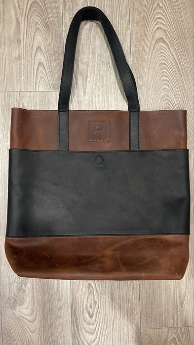 Велика шкірянка сумка