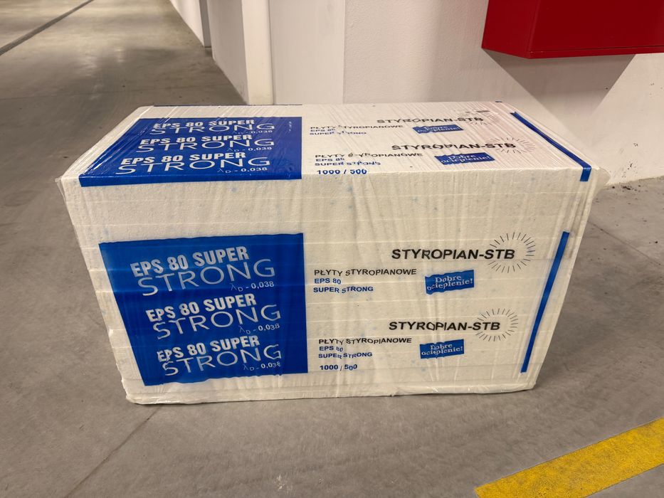 płyty styropianowe EPS 80 Super Strong STB