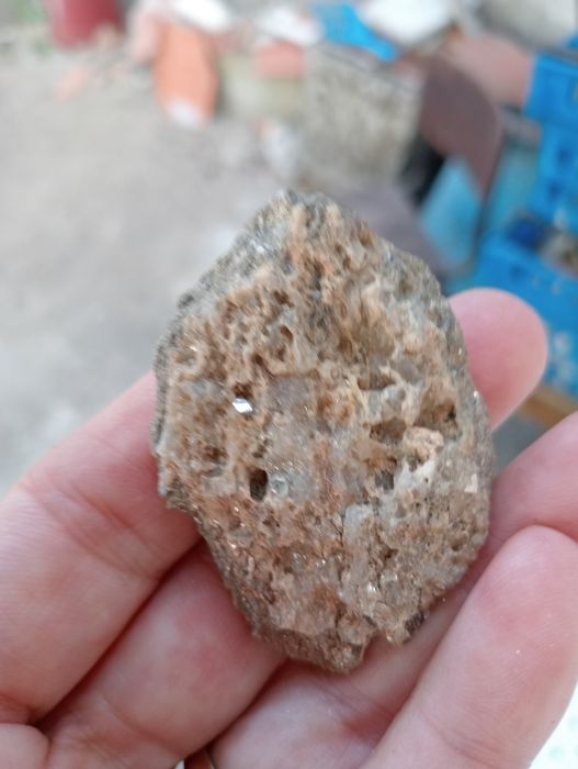 Quartzo mica e turmalina