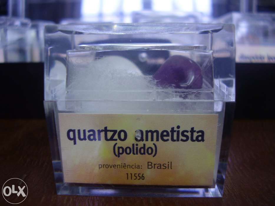 Colecção de Minerais, Gemas e Pedras Preciosas