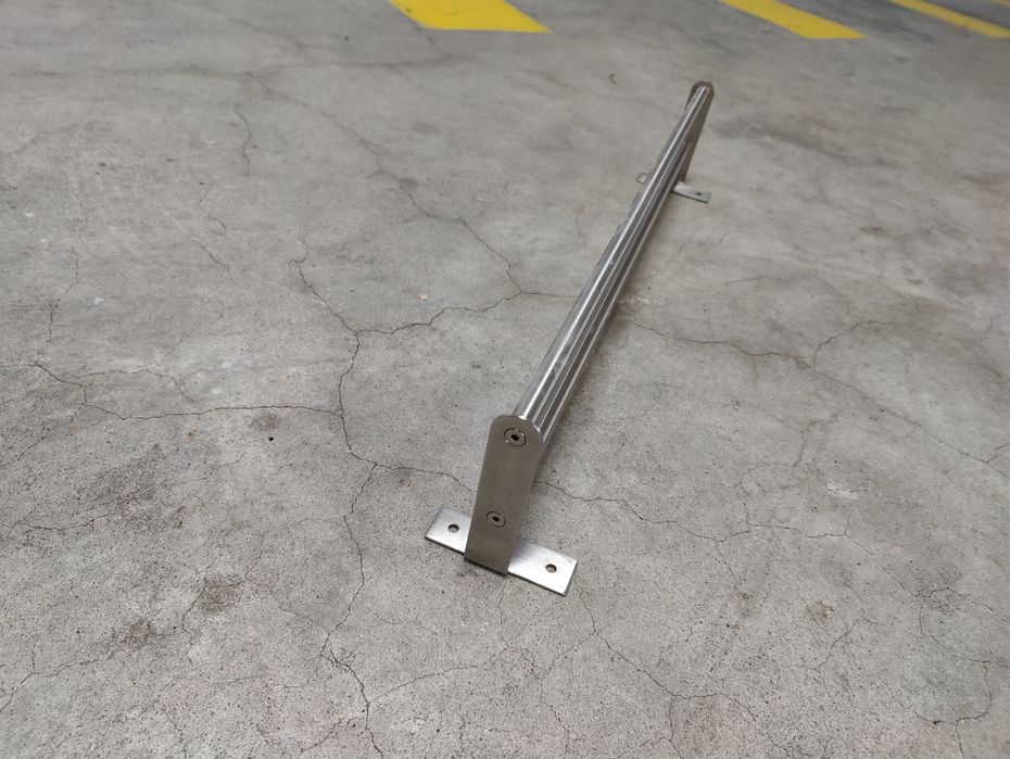 Toalheiro duplo em aço inox