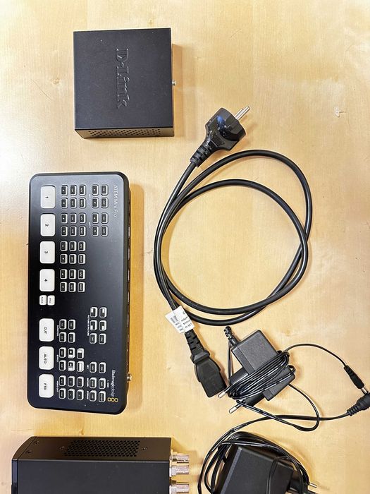 ATEM Mini Pro + HyperDeck Studio Mini + Walizka