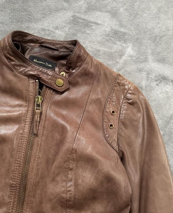 Massimo dutti  шкіряна куртка