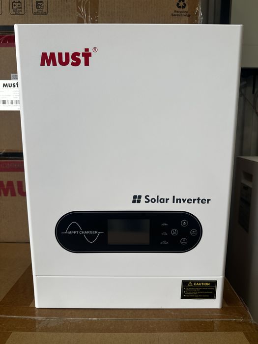 Солнечный инвертор MUST PV18-3024  V180, 3.6 кВт, 24В (MPPT)