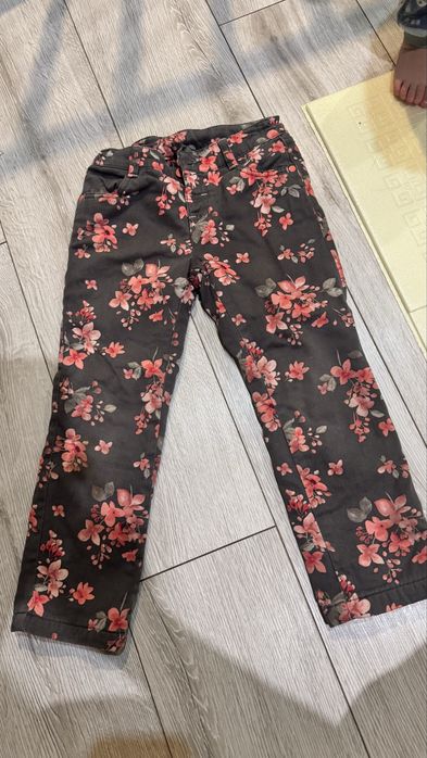 Утеплені  штани для дівчинки 104