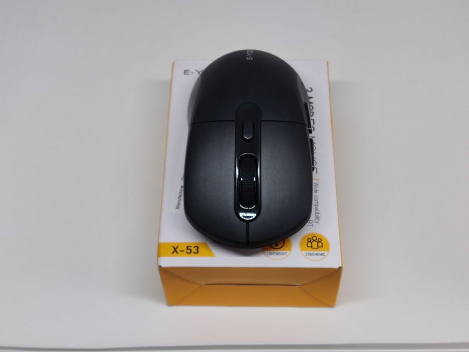 Миша бездротова E-Yooso X-53, Bluetooth, нова, 700 mah, rgb, 4000 dpi