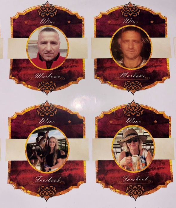 etykiety samoprzylepne na wina i bimber