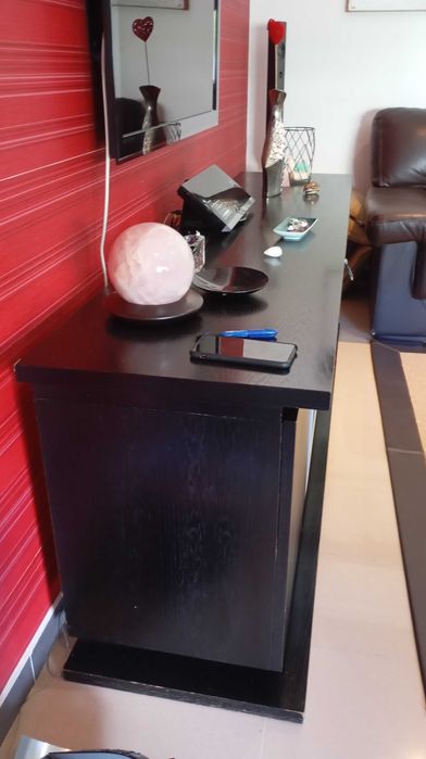 Móvel preto para TV/Sala