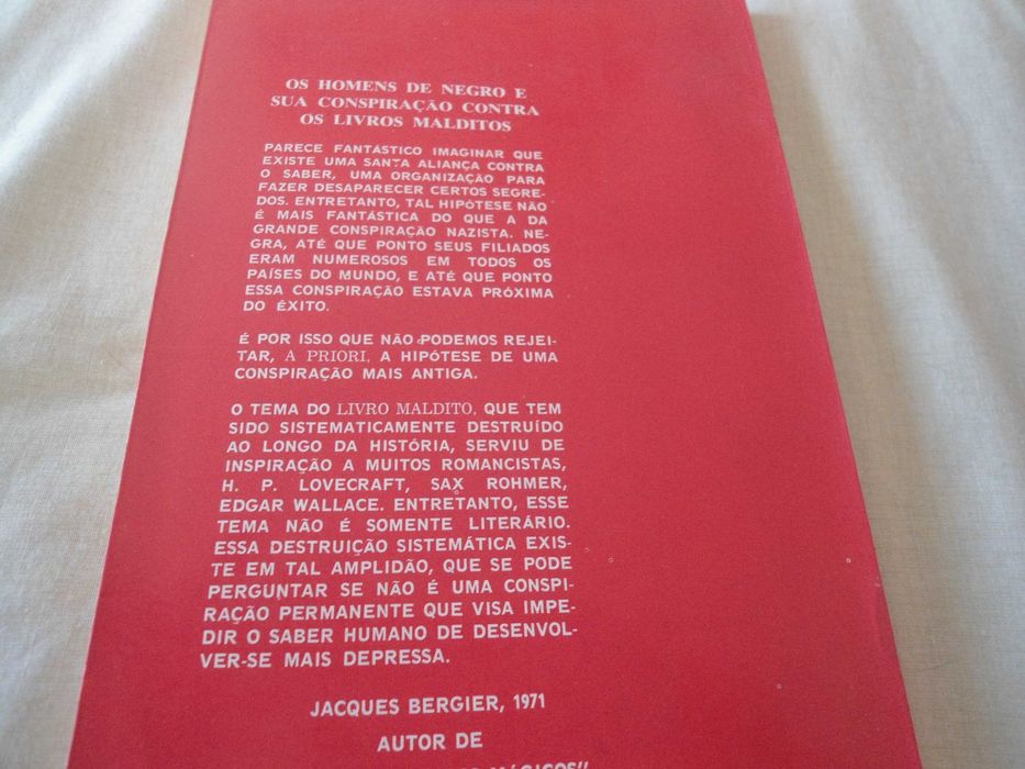 Os Livros Malditos por Jacques Bergier