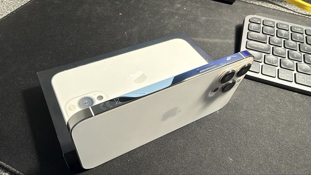 Iphone 13 pro max  256GB 100% sprawny zadbany srebrny