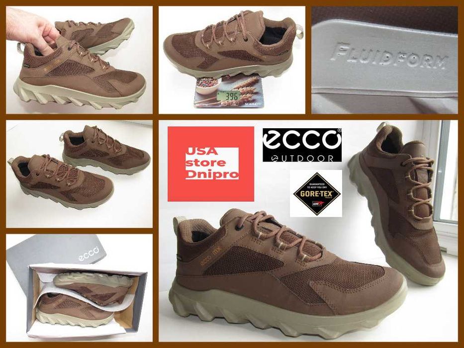Кроссовки мембранные Ecco Sport MX M Low Gore-Tex разм. 42 (27.5см)