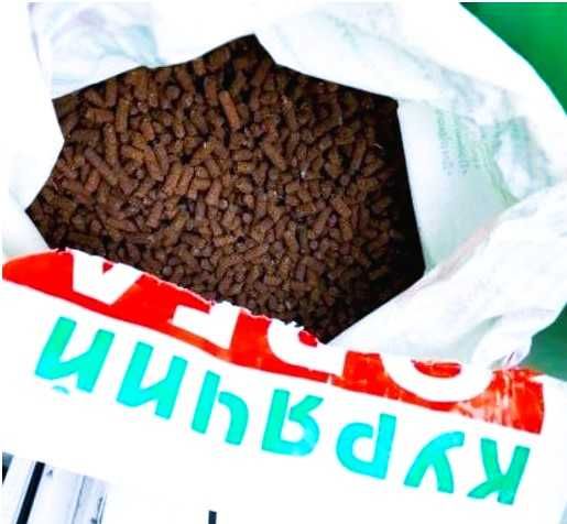 Гранульований курячий послід Органат помет куриный удобрение опт