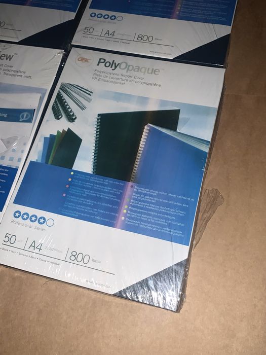 Lote capas para encadernação GBC