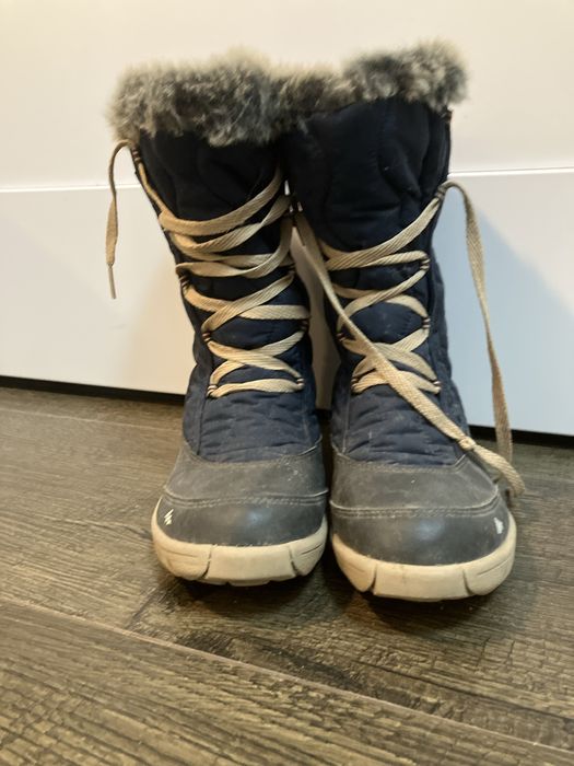 Zimowe buty quechua z decathlonu