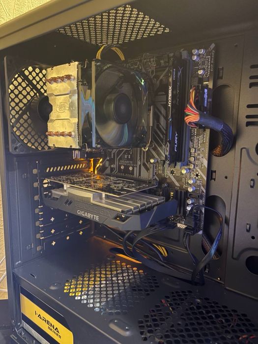 Ігровий ПК Ryzen 5 2600 + nvidia 1650 + 16gb ram