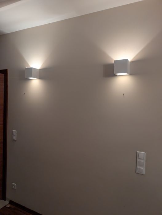 Lampa ścienna kinkiet ceramiczny