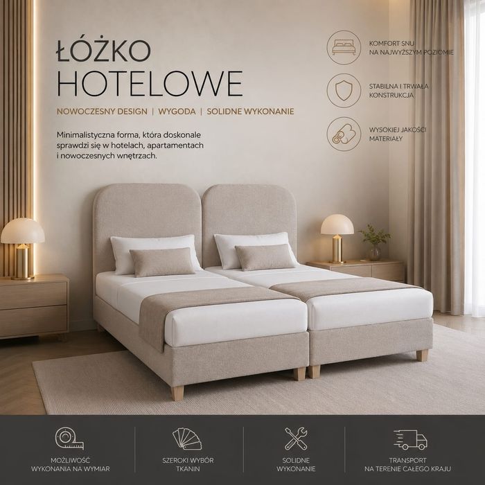 Baza hotelowa 90x200 cm