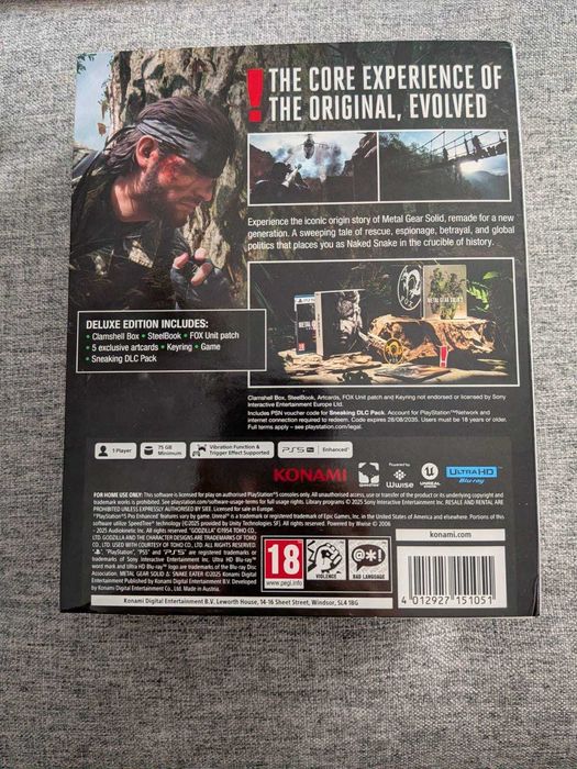 Gra PS5 Metal Gear Solid Delta: Snake Eater Deluxe Edition