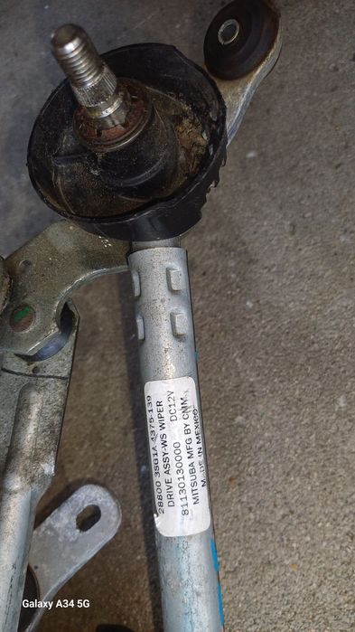 Mechanizm wycieraczek nissan sentra